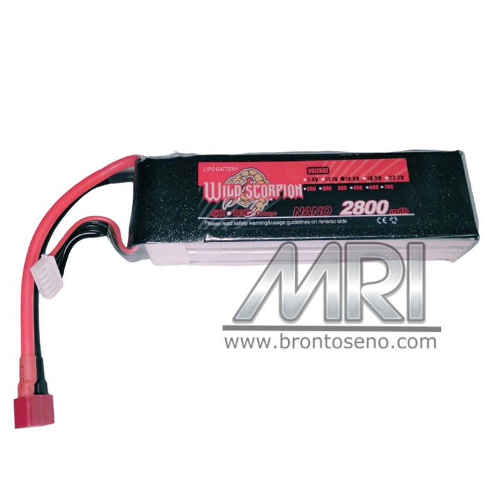 lipo 4s 2800mah 35c wild scorpion
