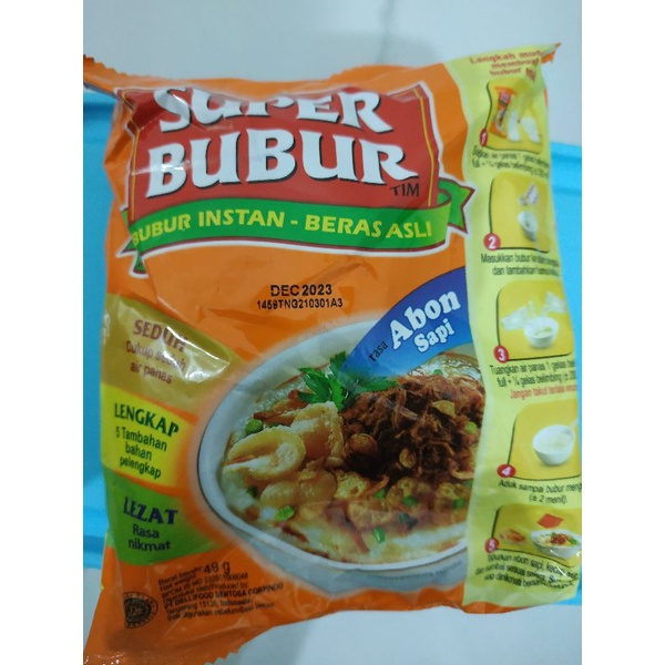 

super bubur 49 gram