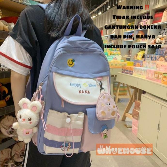 Joshee Tas Ransel sekolah Import Tas anak Wanita Backpackkorea fashion