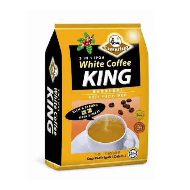 

Chek Hup 3 in 1 Ipoh White Coffee King RICH 40gr x 12 BPOM RI