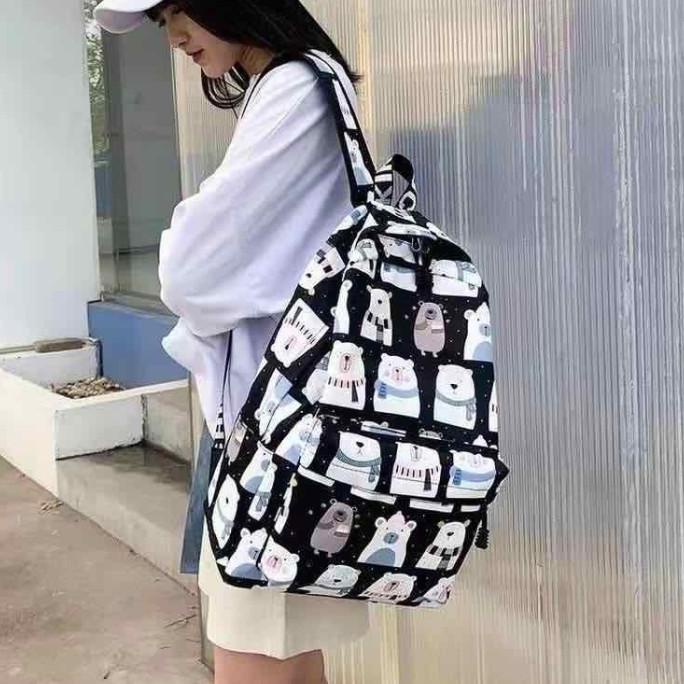 Tas Ransel Sekolah Perempuan - Tas Sekolah SD/SMP - Tas ABG Import