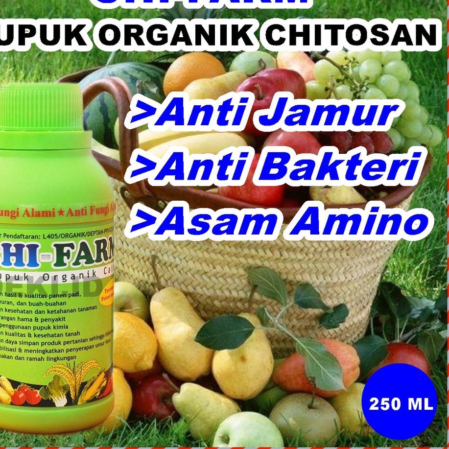 Ramadhan Model Chifarm 250 ml Pupuk Chitosan Asam Amino Organik Citosan POC Aminosan Tanaman Padi An