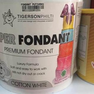

COD✅⭐Spesial Fondant Tigerson Philti White 5kg