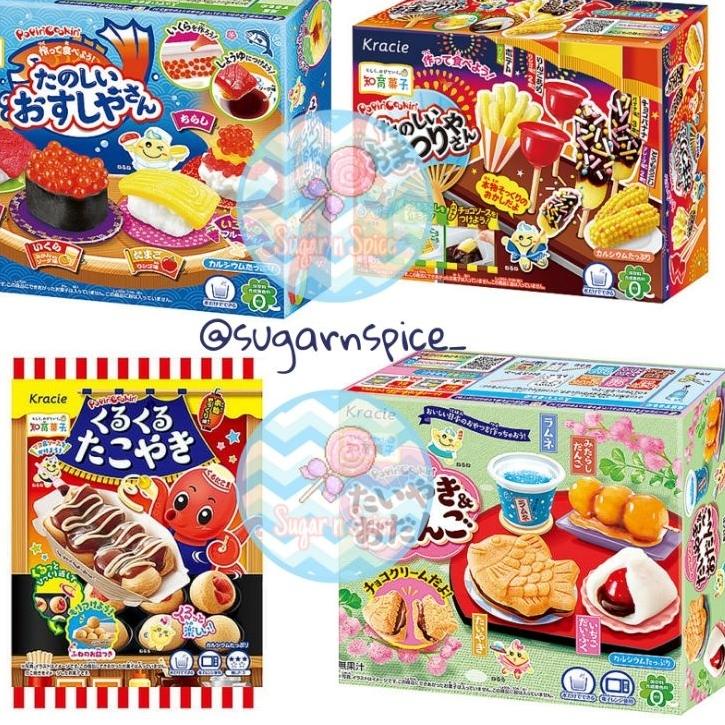 

Termurah⭐✅Kracie Popin Cookin (Sushi, Matsuri, Takoyaki, Taiyaki)