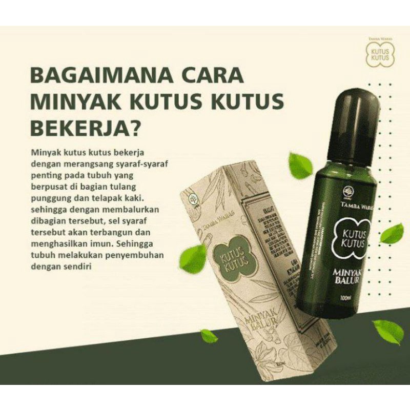 Minyak Kutus-Kutus/Minyak Balur Kutus-Kutus