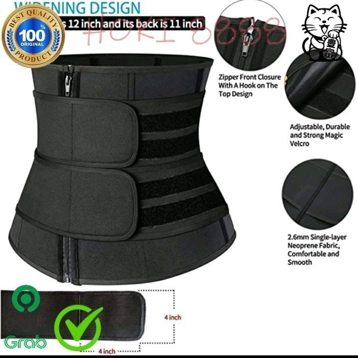 Korset WaistPack Korset Pengecil Perut PREMIUM HK88(L7A7) Korset Slimming Suit Korset Celana Pelangs