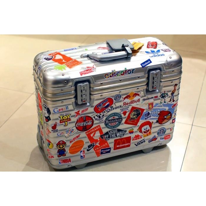 Travel Label / Sticker Koper Rimowa Design T1 Famous LOGO MIXED
