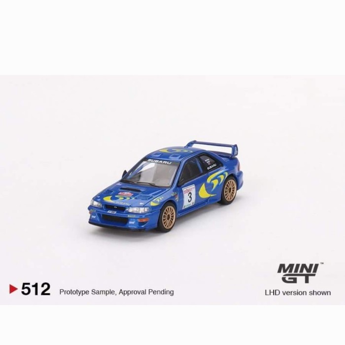 Promo Po Mini Gt 512 Subaru Impreza Wrc97 Rally Sanremo Winner Terbaru