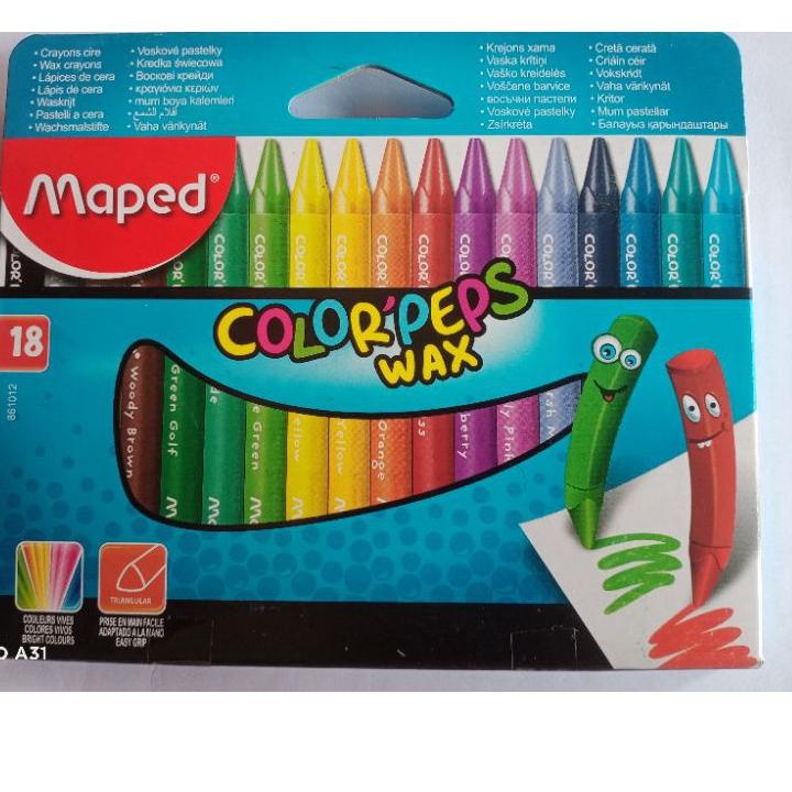 

Sunshine4.4 MAPED CRAYON COLOR'PEPS WAX ISI 18 321♭