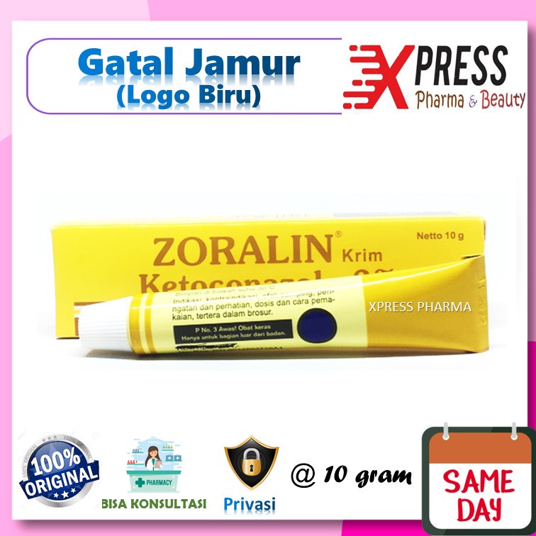 XPRESS  ZORALIN CREAM Obat Gatal Jamur Salep Krim Zoraline Soraline Soralin Zk