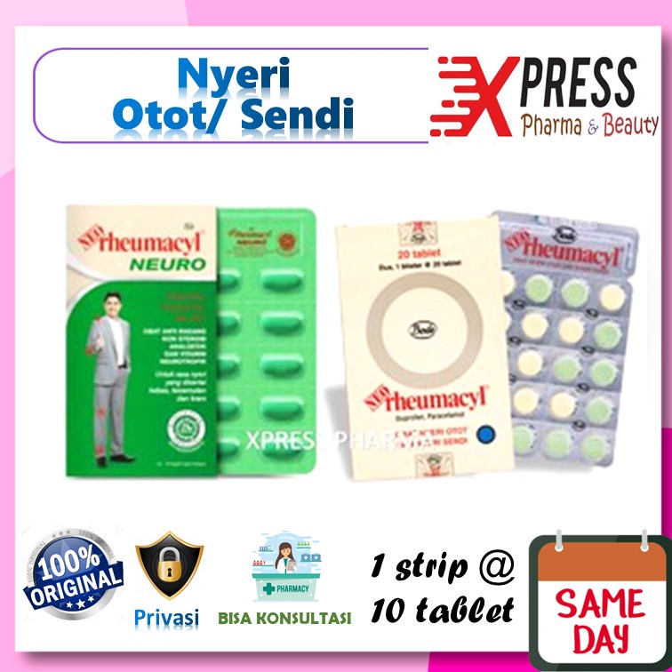 XPRESS  Neo Rheumacyl Remasil Rheumacil Rhemacyl Neuro Hijau Remacyl