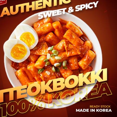 

Terbaru | HJ6 | 500g Tteokbokki Frozen Korea + 150g Saus Import Made In Korea Asli Makanan Korea Korean Food KFood Tteokbokki Instan Halal Tokpokki Topoki Tokpoki Topokki Ricecake Korean Kue Beras Saus Pedas Manis