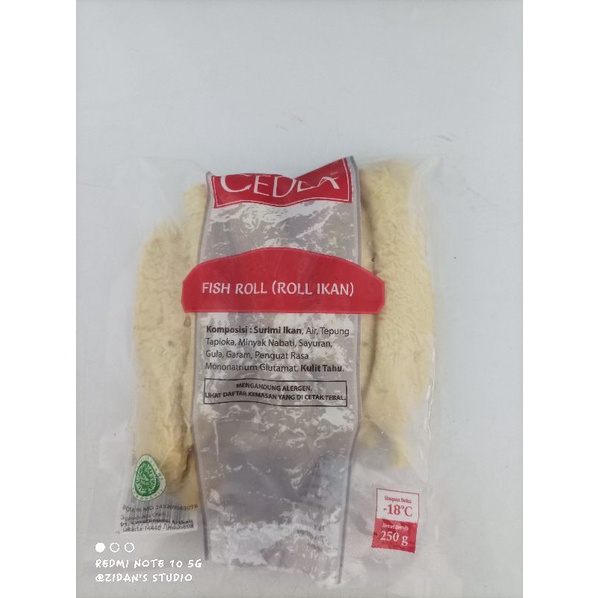 

fishroll cedea 250gr