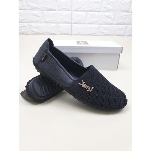 SEPATU YSL YC-1083-1A ESPADRILLES BALLET