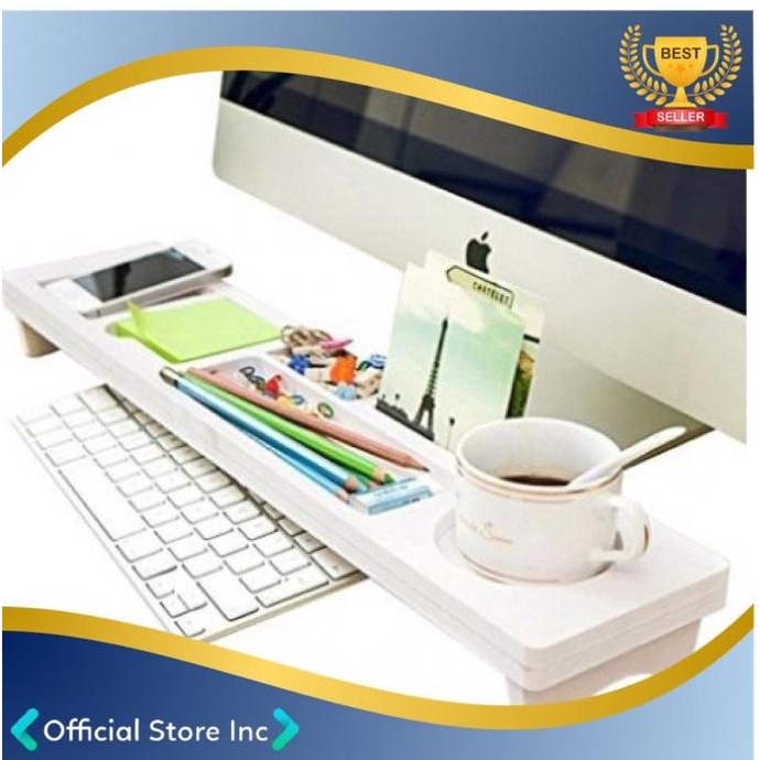 Meja Mini Kayu Pc Desktop Tempat Organizer Barang