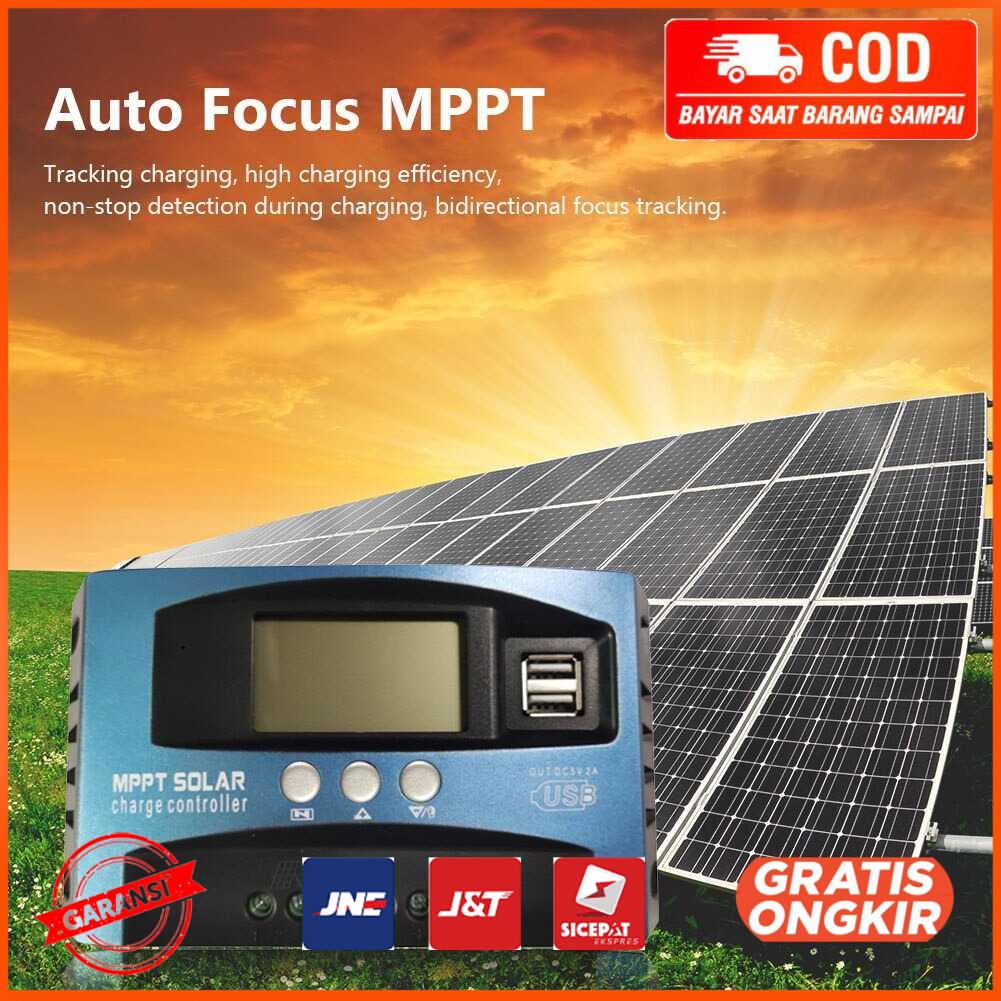 Solar Charger Controller Regulator Dual USB LCD 12 24V MPS36 30A