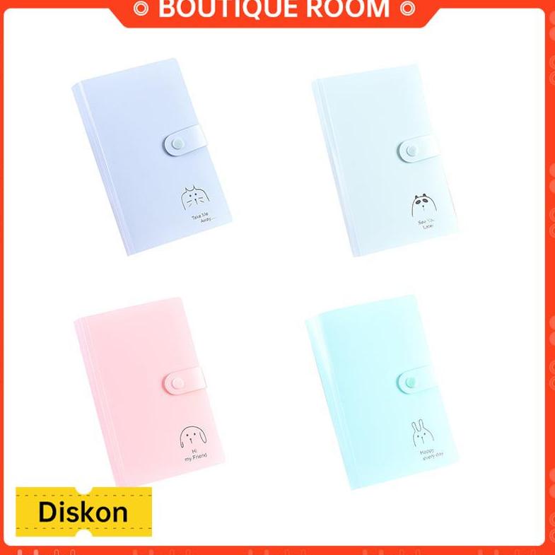 

7.7 BRANDS FESTIVAL Ready✨240 Slot Kartu Kartu Bisnis Buku Tiket Film Buku Penyimpanan Album Foto Polaroid 3 inciBER