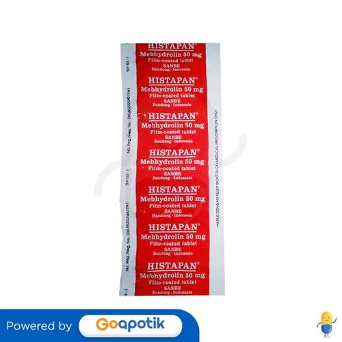 HISTAPAN 50 MG STRIP 10 TABLET