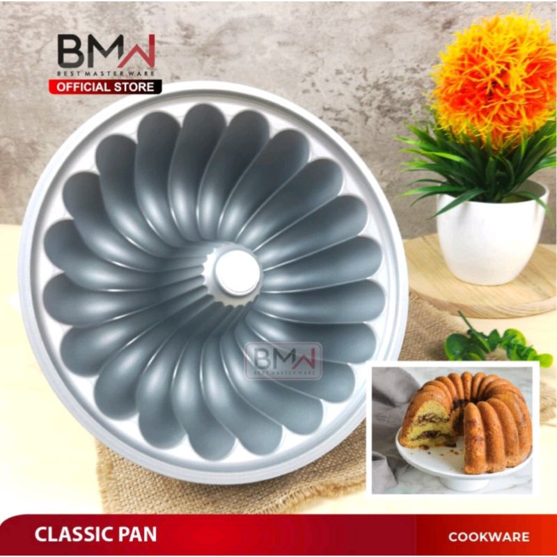 loyang kue bolu classic rosmerry ANTI LENGKET / cetakan kue murmer cake classic round aluminium / cetakan kue tulban premium motif classic rosmerry / cetakan chiffon classic rosmarry anti lengket / classic pan kue bolu aluminium / rosemarry pan alluminium