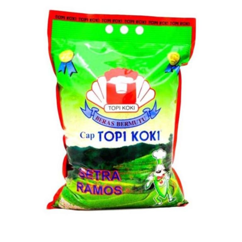 

Kekinian.. Beras Cap Topi Koki Setra Ramos 5kg TJR