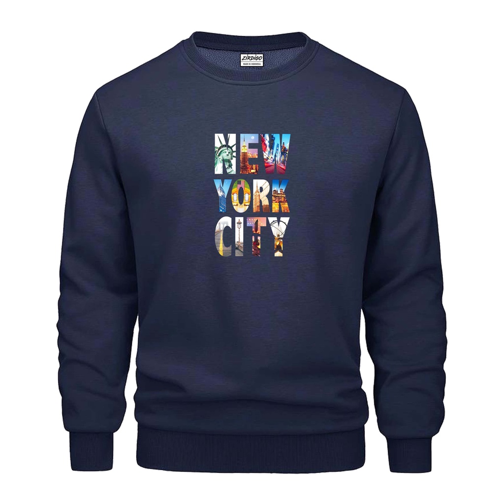 Zirdigo Sweater NEW YORK CITY Print Quality