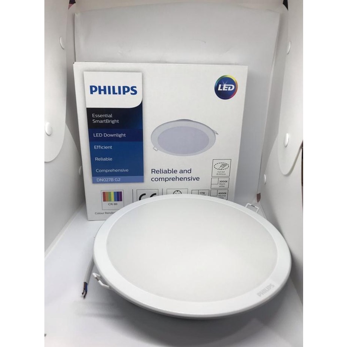 LAMPU DOWNLIGHT LED PANEL PHILIPS DN027B 22 WATT 22W 22WATT