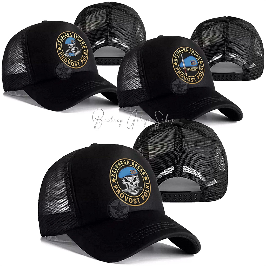 Topi Skull Keluarga Besar Provost Polri Istimewa &amp; Murmer