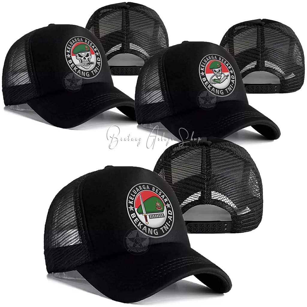 Topi Baret Keluarga Besar Bekang TNI-AD Limited Edition Silver