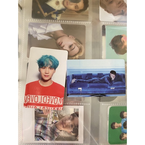 PHOTOCARD SUGA YOONGI HER V + SET BE (harus barengan)