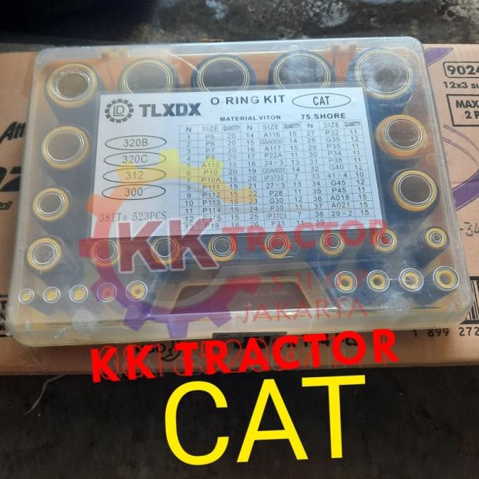 KK TRACTOR ORING BOX CAT O-RING CAT ORING CAT E320 BAHAN VITON