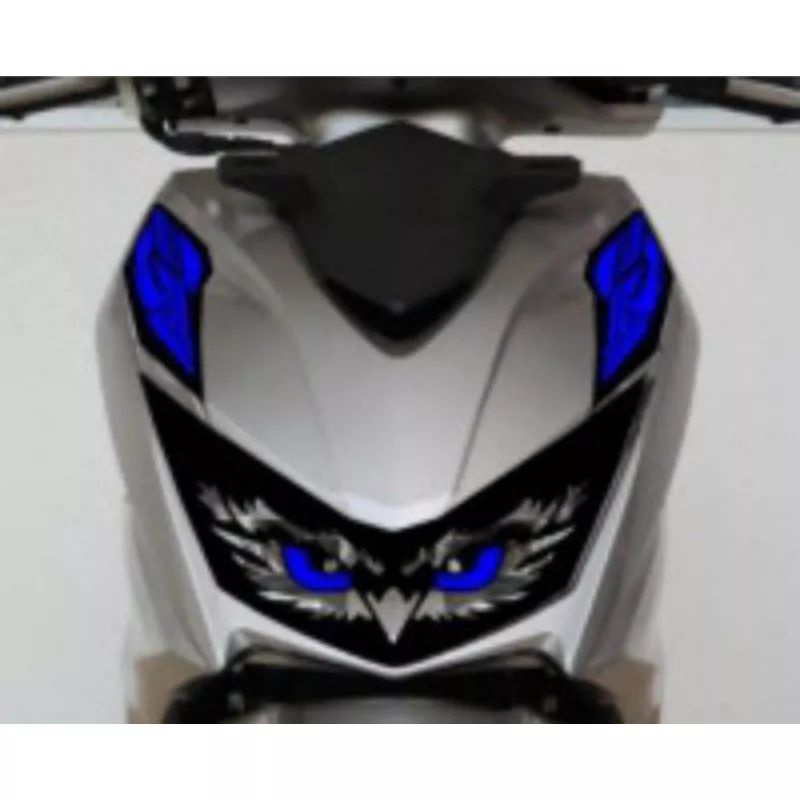 Stiker lampu depan+sein beat new/deluxe