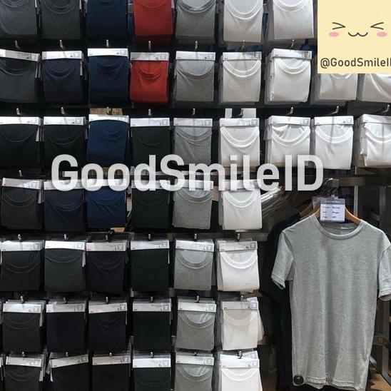 JASTIP Kaos Polos Dry (Crew Neck) Lengan Pendek T-Shirt Pria UNIQLO