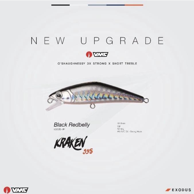 Exodus Kraken lure Ultralight fishing