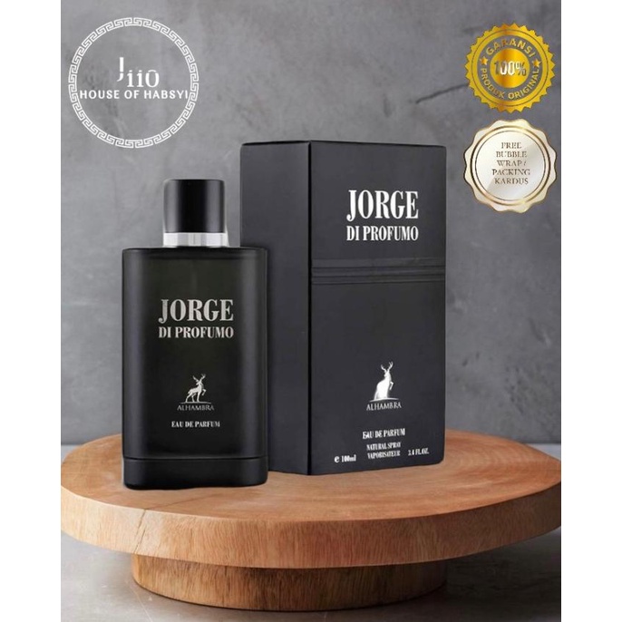 Parfum Jorge di Profumo by Maison Alhambra EDP 100ML Perfume ORIGINAL