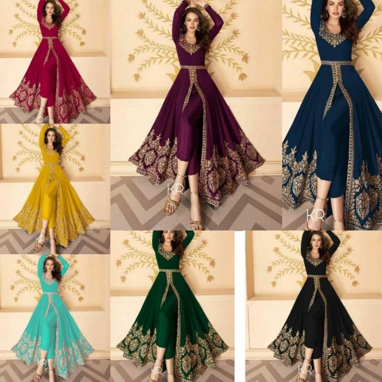 Istanabaju89 - 3 Ukuran L Xl Xxl Set Depika Bordir Asli/Setelan Long Tunik Bordir Premium Mewah Tuni