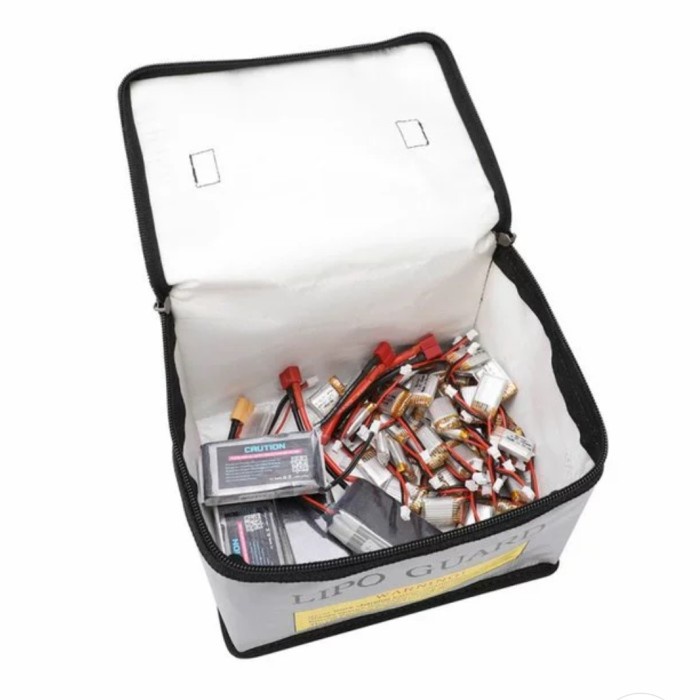 Promo Lipo Bag Fireproof Battery Lipo Safe Bag 215*160*145 Tas Lipo Terbaru