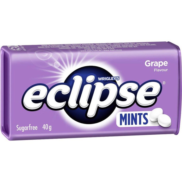 

Eclipse Grape Mint Permen Import Australia