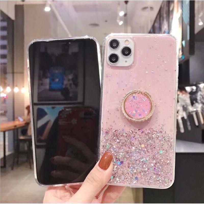 Samsung Galaxy A24 4G/5G Case Glitter + Ring Glitter