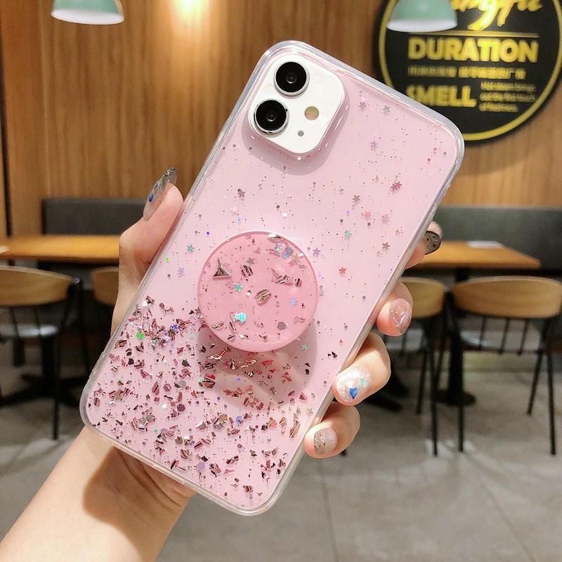 Samsung Galaxy A24 4G/5G Case Glitter + Pop Socket