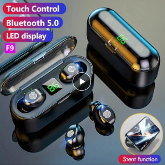 Sport MJ-6699 - Putih Airphone Bluetooth  estetik super bass karet superbass V7Y8 yang murah murahh 