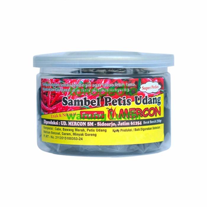 

Petis Udang Mercon Bu Rudy 270Gr 049