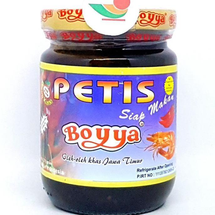 

Diskon Boyya Petis Siap Makan 270Gr | Pedas Pedes Boya Boga Jaya 036