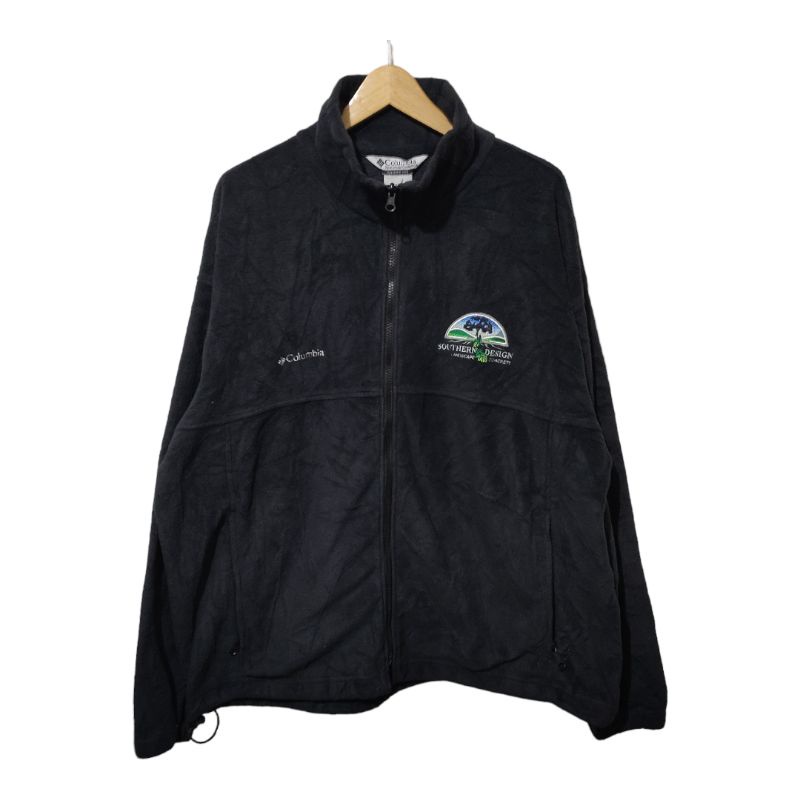 Columbia sportswear mens full zip up fleece jacket XXL