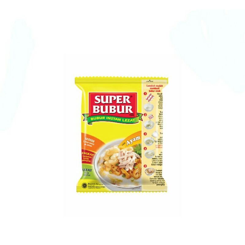 

Super Bubur Instant Bergizi Ayam 45G