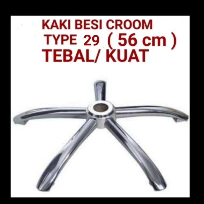 Terlaris Kaki Kursi Kantor Besi Chrome, Kaki Kursi Gaming , Kaki Kursi Staff