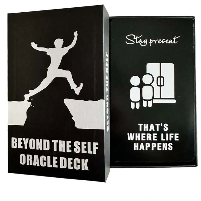 Beyond the Self Oracle 12x7cm Hadrcase 42cards messages