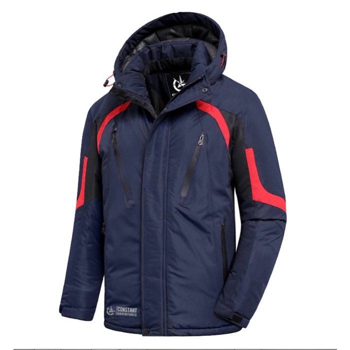 Bayar di Tempat Jaket Outdoor Pria Jaket Motor Touring Waterproof Bahan Import Tebal - EDELWEISS NAV