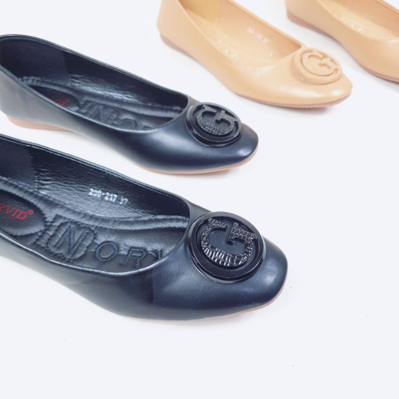 Norvid Flat Shoes SlipOn Lentur