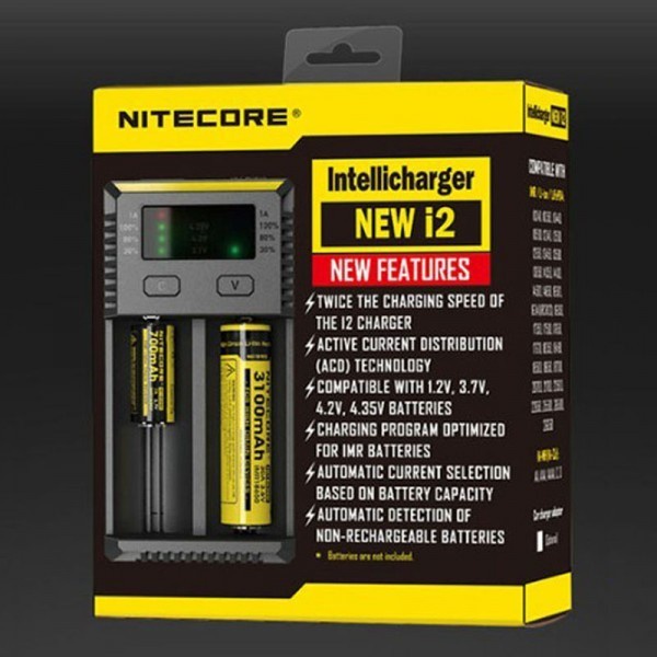 Terlaris Nitecore I2 Charger 2 Slot Authentic