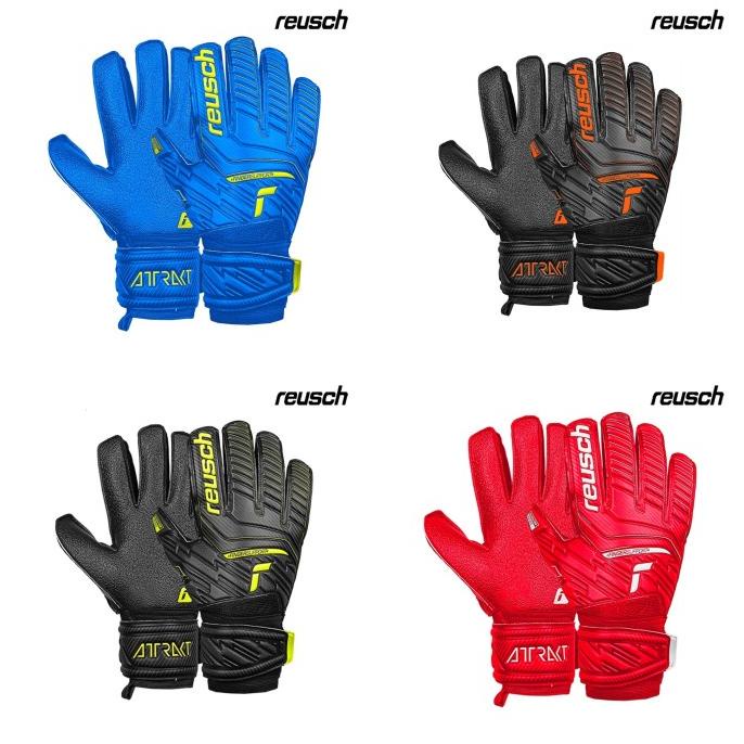 SARUNG TANGAN KIPER REUSCH ATTRAKT SOLID FINGER SUPPORT ( TULANG )